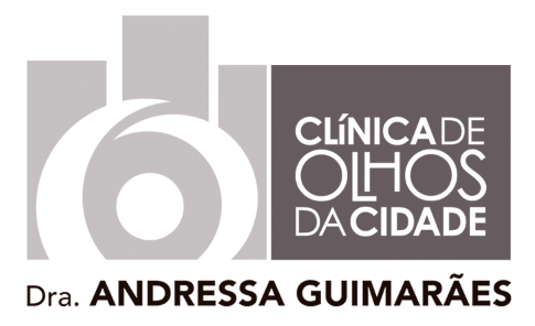 Logotipo oficial da Clínica de Olhos da Cidade em Botafogo, Rio de Janeiro.